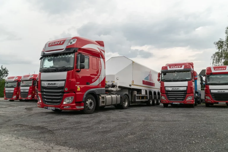 Zuht - usługi transportowe, ciężarówka DAF